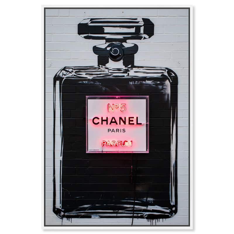 Parisian Perfume II Canvas by Art Remedy - White - 30" x 45"