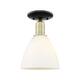 Option Black Antique Brass / Matte White