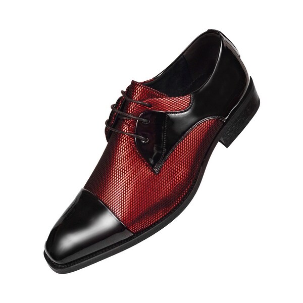 red casual dress shoes