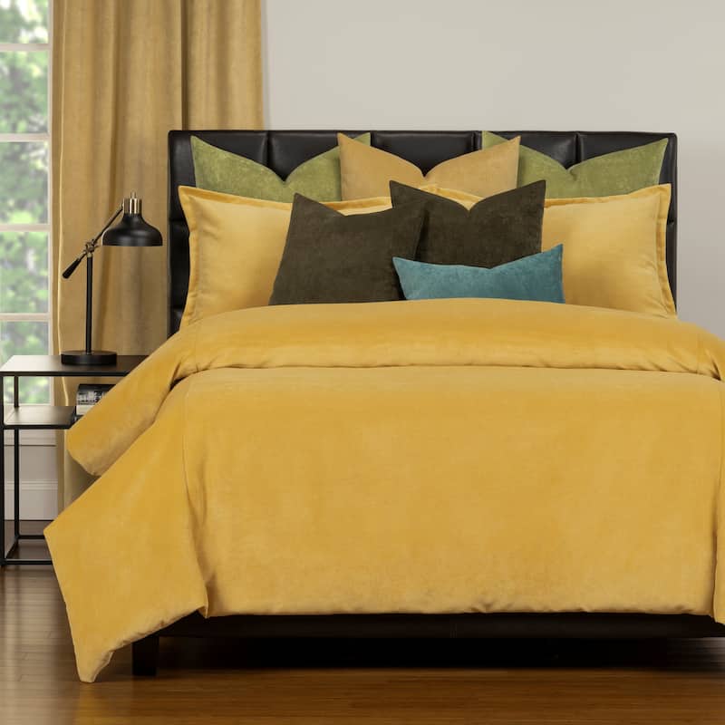 Mixology Padma 10-piece Duvet Cover and Insert Set - Pollen - Full