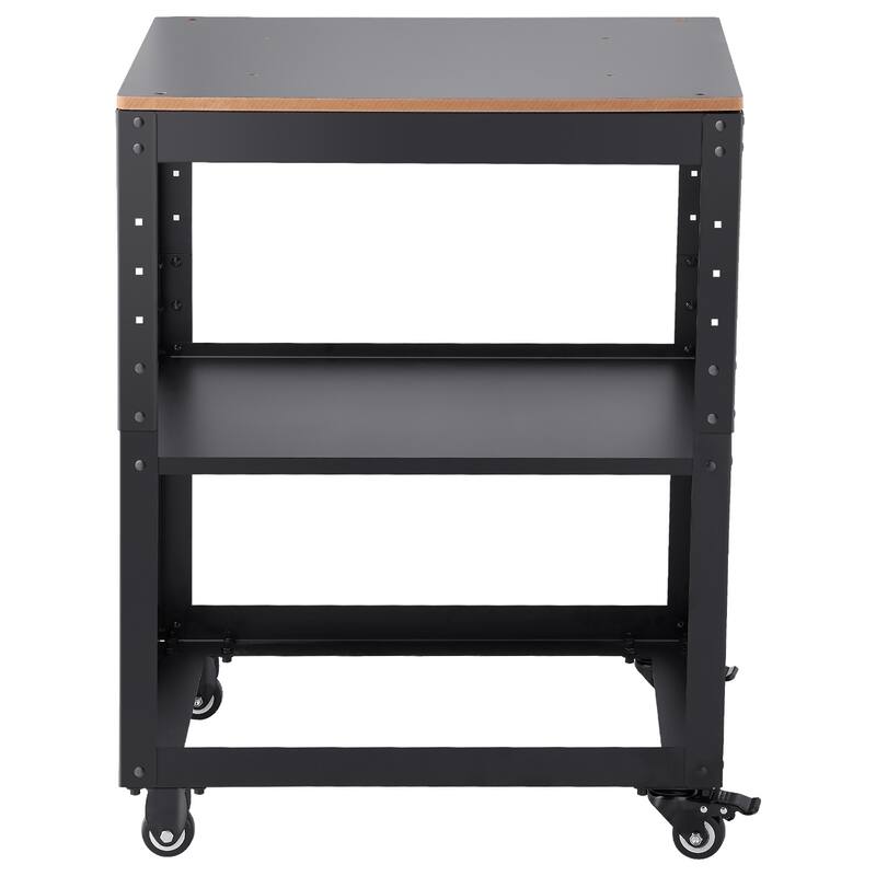 Planer Stand, 100 lbs / 45 kg heavy loads, Three-Gear Height Adjustable Thickness Planer Table,with 4 Stable Casters - 100 lbs loads