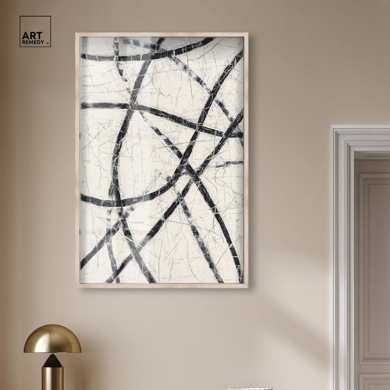 Intersecting Lines II Shadowbox by Art Remedy