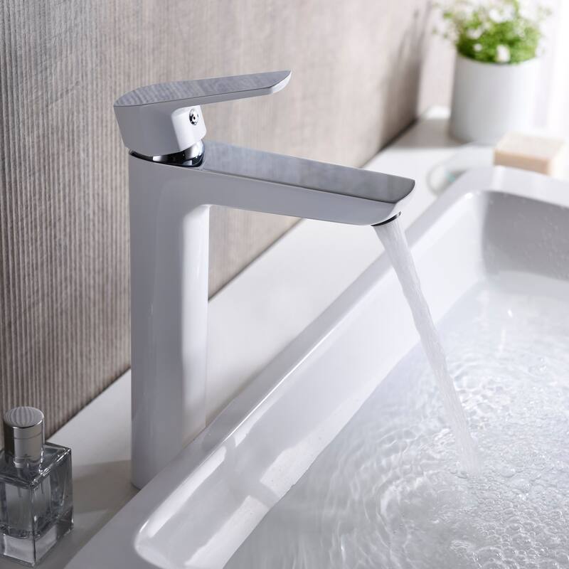 Dowell 8001/022 Series Single Handle Vessel Bathroom Faucet