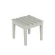 preview thumbnail 3 of 55, Shoreside 18" Modern Poly Eco-Friendly All Weather Side Table Sand