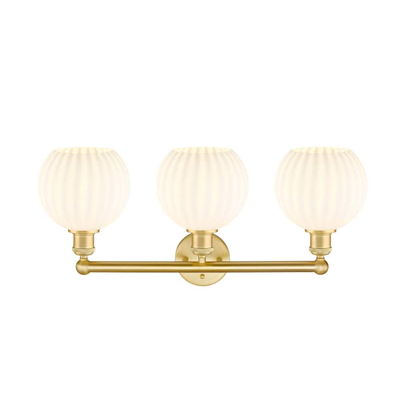 Innovations Lighting 616-3W 12 26 White Venetian Vanity White Venetian