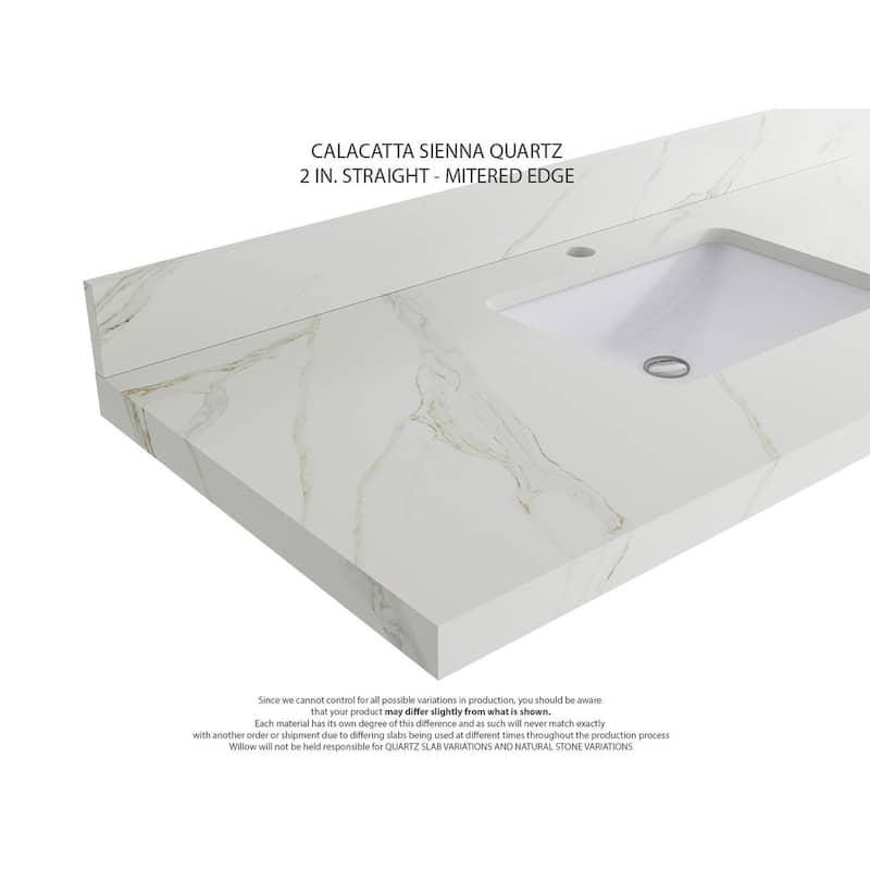 Willow Collections 72 in. W x 22 in. D Santa Monica Teak Double Sink Bathroom Vanity with Countertop