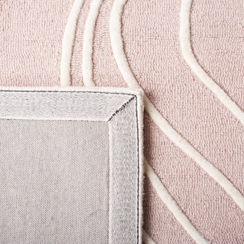 SAFAVIEH Handmade Rodeo Drive Vutka Mid-Century Modern Wool Rug