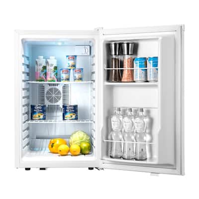 Yeego Semiconductor Mini Fridge Cooler with LED Light and Adjustable Feet, 2.47 Cu.ft - 2.47 Cu.ft