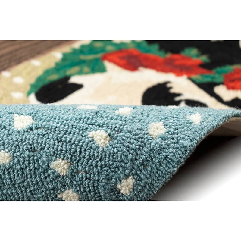 Liora Manne Frontporch Farm Holiday Indoor/Outdoor Rug - 20" x 30"