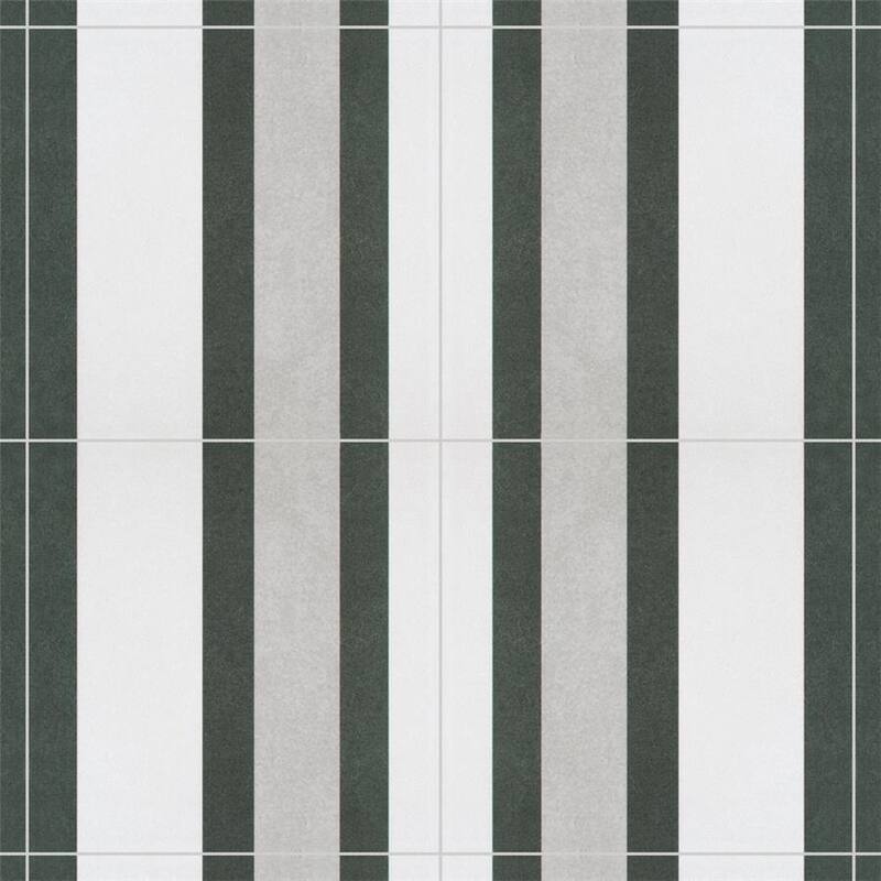 Merola Tile Twenties Frame 7-3/4" x 7-3/4" Ceramic Floor and Wall Trim