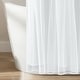 preview thumbnail 13 of 15, Lush Decor Tulle Skirt Colorblock Shower Curtain
