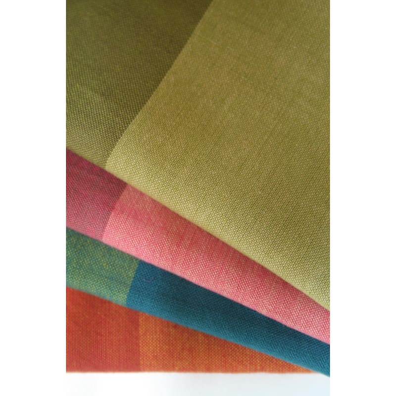 CHIC Banded Napkins by Sustainable Threads | 100% Cotton | Handmade | Fairtrade | 16x16 inch (Set of 4) - 16"x16"