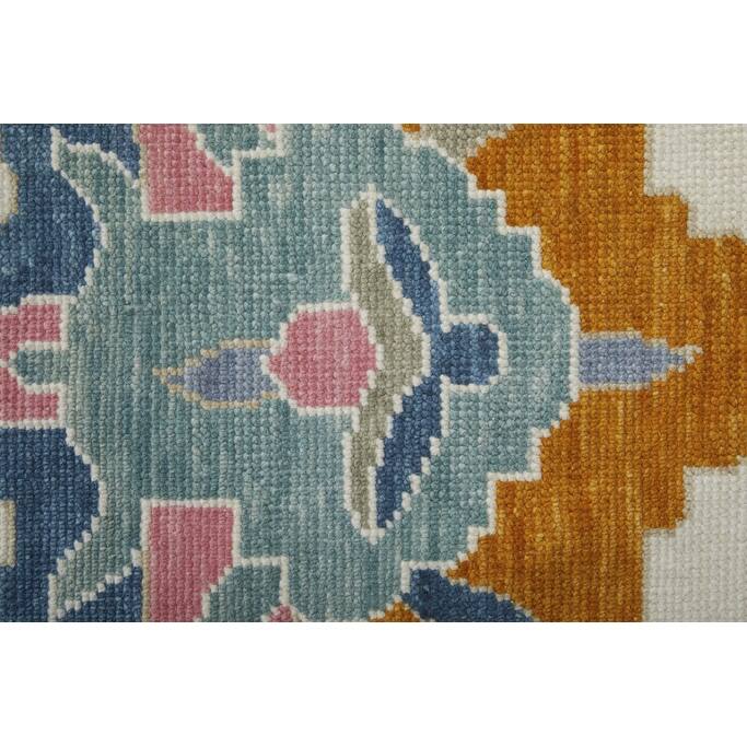 HomeRootsFloral Bohemian Rectangle Area Rug - 138' X '102' X '0.2