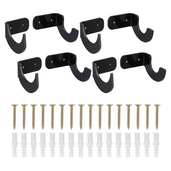 Porte-batte De Baseball En Bois - Lot De 2 Supports Muraux à 2 Niveaux, à Monter