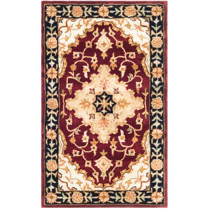 SAFAVIEH Handmade Heritage Kassandra Traditional Oriental Wool Rug