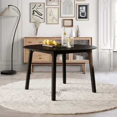 CraftPorch Transitional Drop-Leaf Dining Table