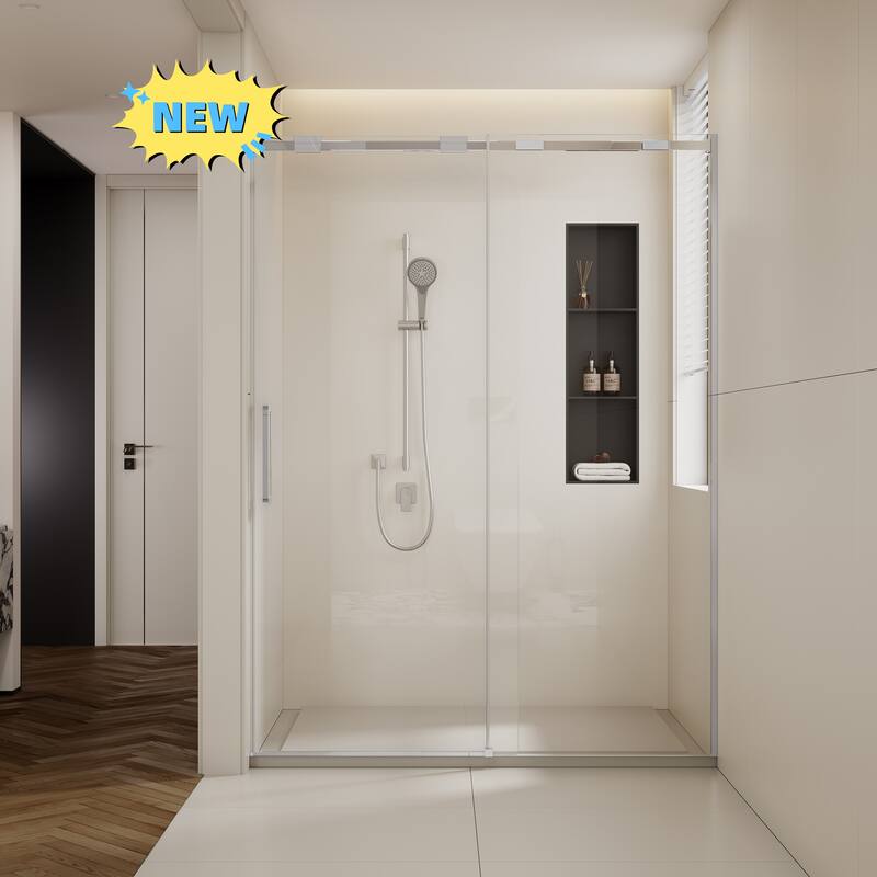 Semi-Frame Single Sliding Shower Door