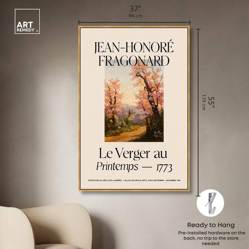 Springtime in Art Canvas by Art Remedy