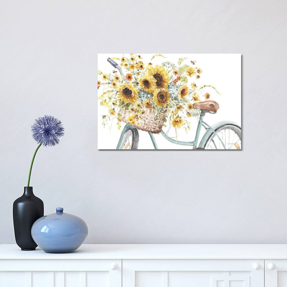 iCanvas "Sunflowers Forever II" by Lisa Audit Canvas Print
