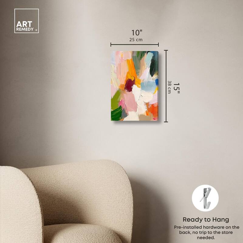 Chromatic Surge IV Canvas by Art Remedy, Gallery Wrapped
