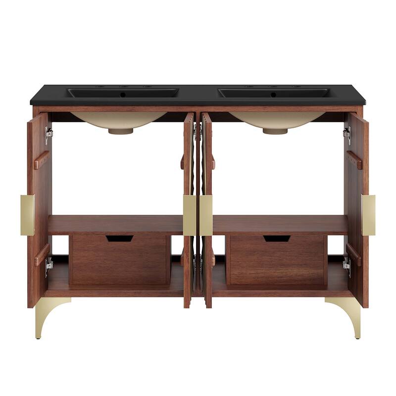Daylight 48" Double Sink Bathroom Vanity