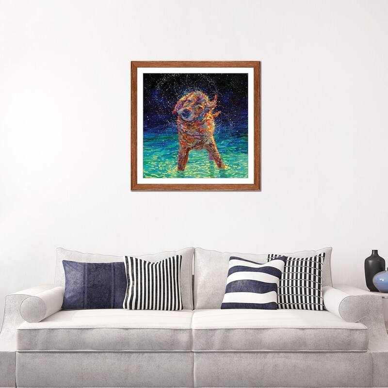 iCanvas "Moonlight Swim" by Iris Scott