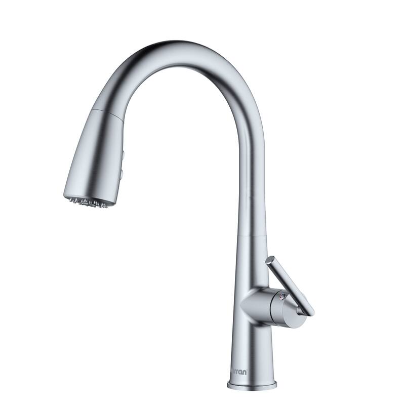 Karran Kentland One-Handle Pull Down Dual Function Sprayer Kitchen Faucet