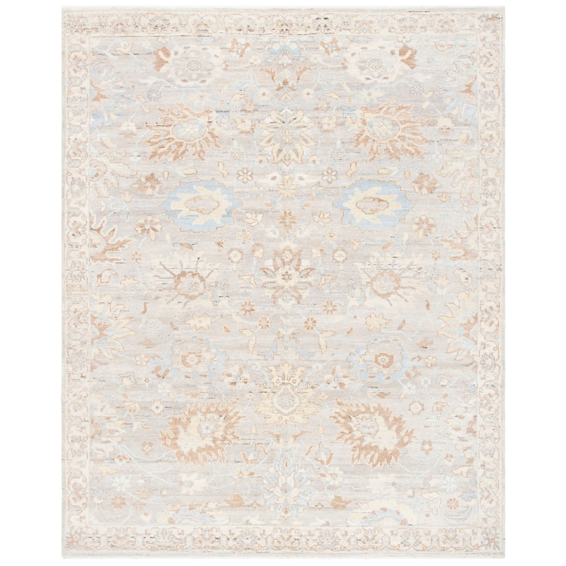 SAFAVIEH Hand-Knotted Oushak Libuse Traditional Wool Rug