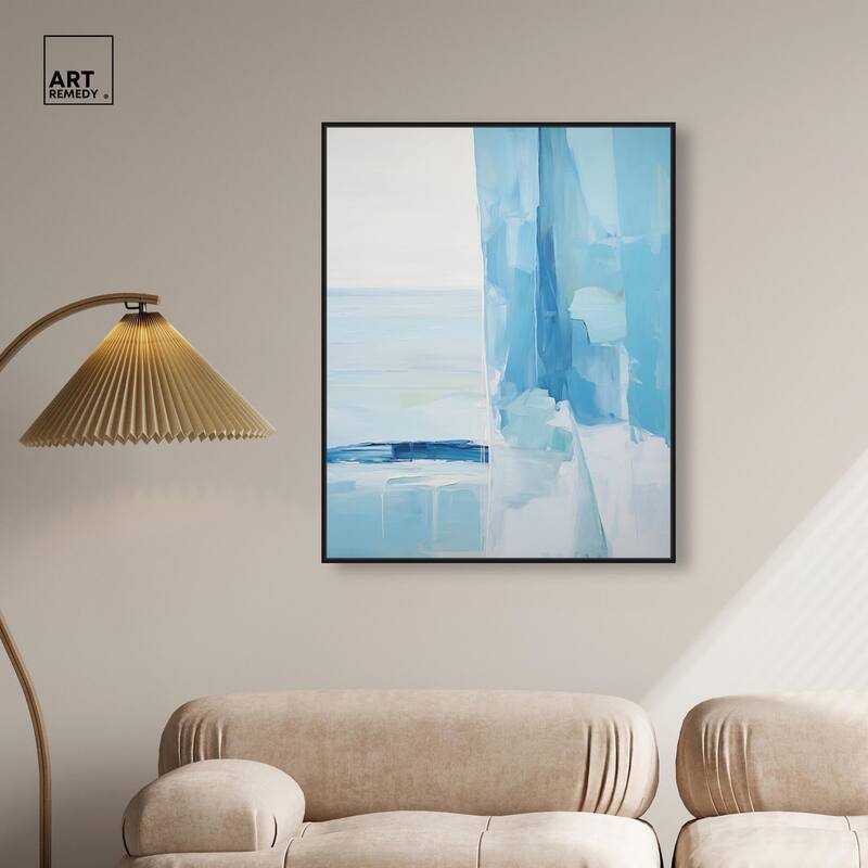 Seraphic Blues I Canvas by Art Remedy