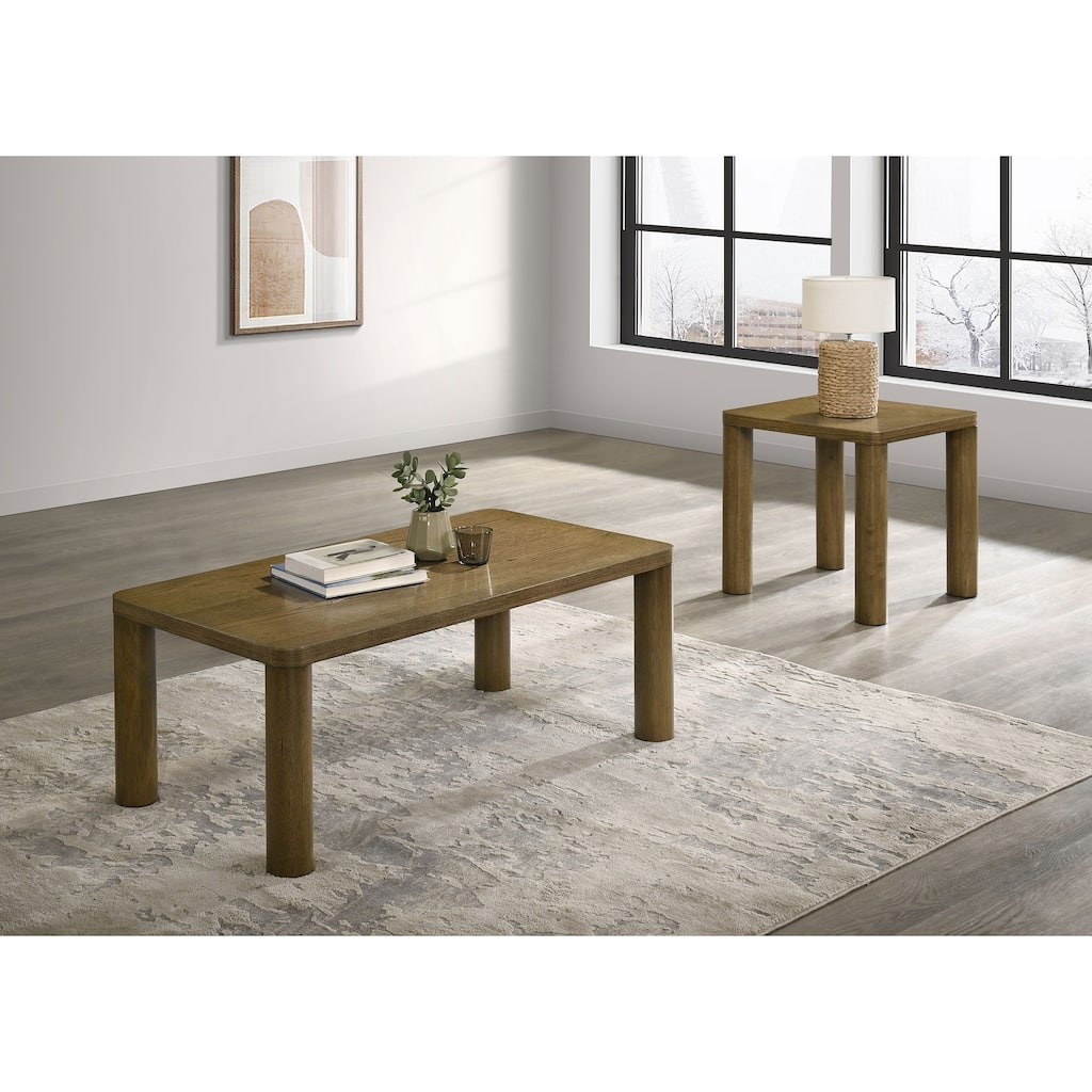 Castlewood Cocktail Coffee Table Set