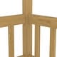 preview thumbnail 8 of 13, Twin Canopy Floor Bed with 21.45" Rails, Curtain Ready