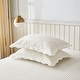 preview thumbnail 3 of 39, MarCielo 2-Piece 100% Cotton Embroidered Quilted Pillow Shams