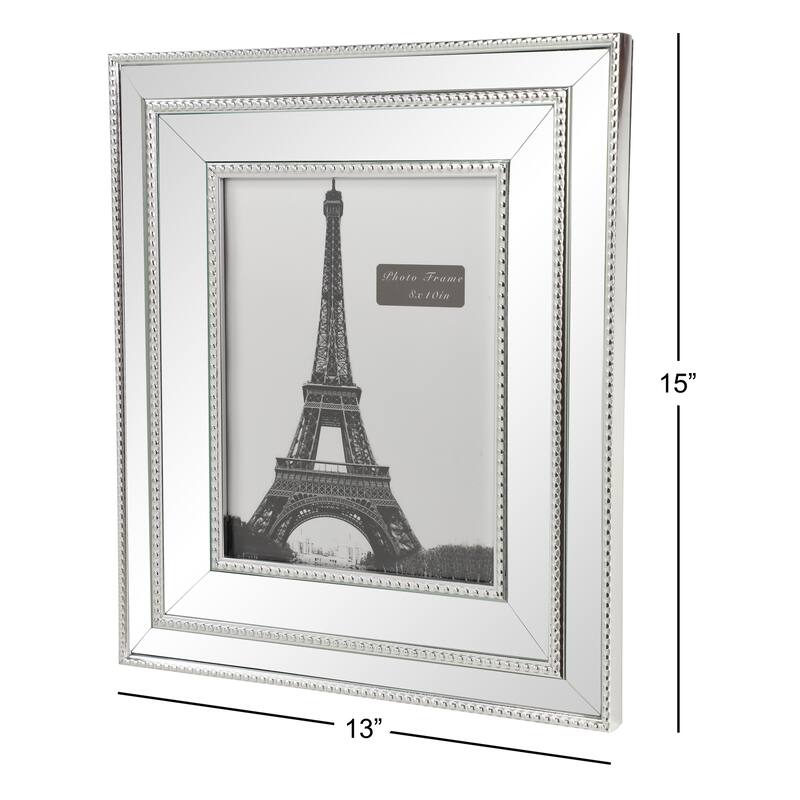 Polystone Photo Frame - Silver - Roche River Decor
