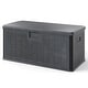 preview thumbnail 38 of 42, Costway Storage Box with Lockable Design & Gas Strut Handle 2 Person - See Details