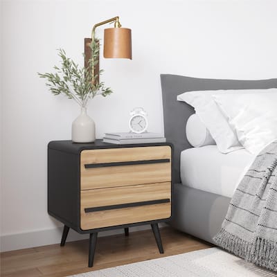 Ren Home Tilaa 2 Door Nightstand