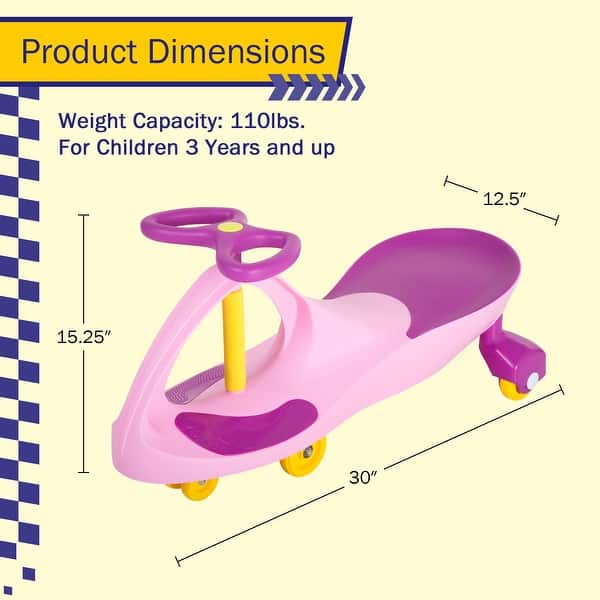 Lil' Rider Ride-on Roller Coaster Wiggle Car