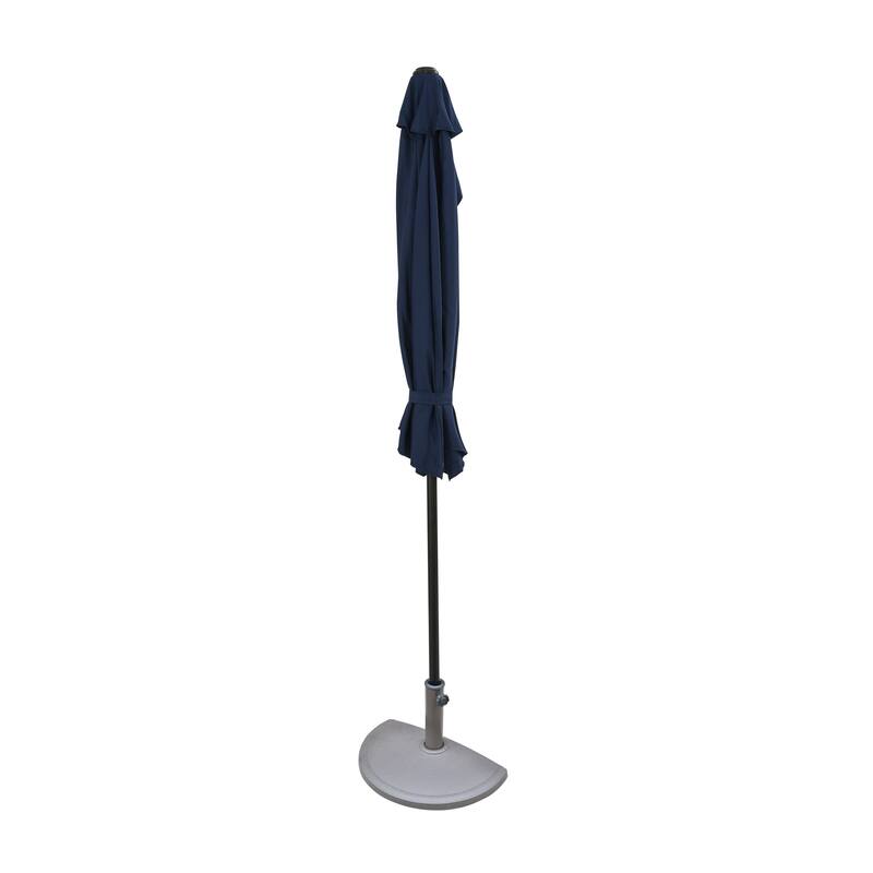 Island Umbrella Lanai 9-ft Half Umbrella With Polyester Canopy