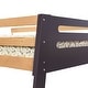 preview thumbnail 11 of 24, Furniture of America Elbrook Modern Solid Wood Twin over Full Bunk Bed