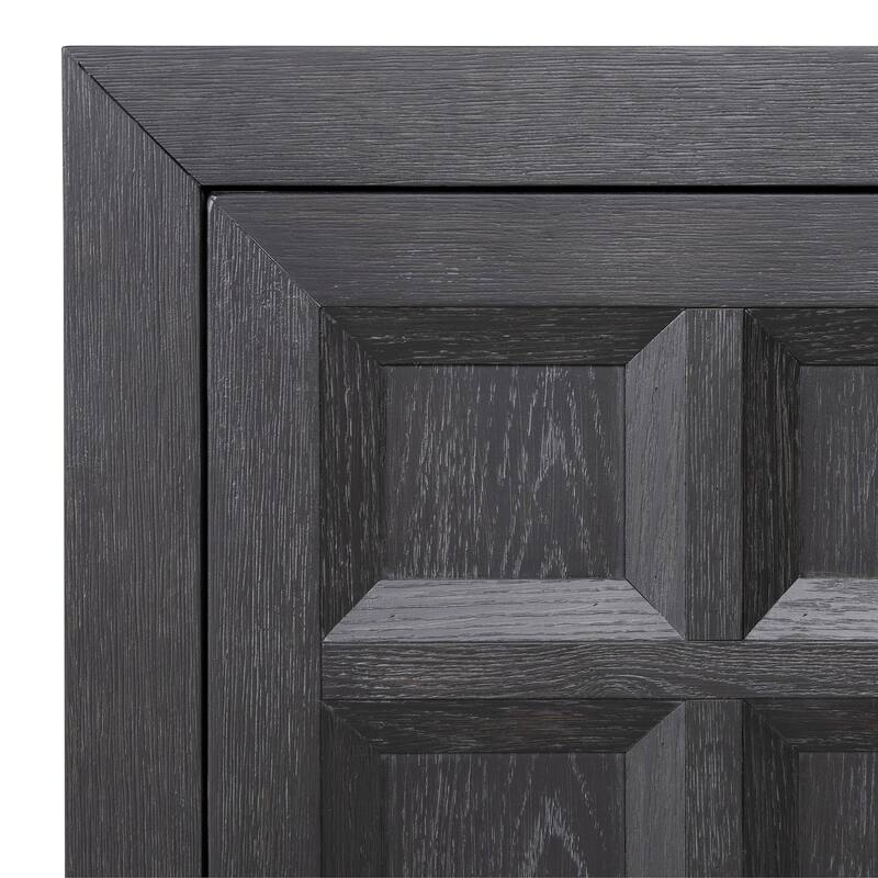 Furniture of America Durem Modern Classic 72-inch Solid Wood TV Stand