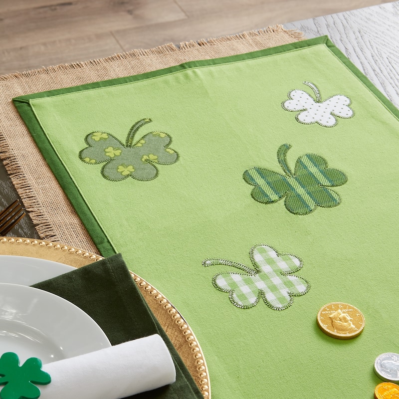 DII St. Patrick's Day Table Runner