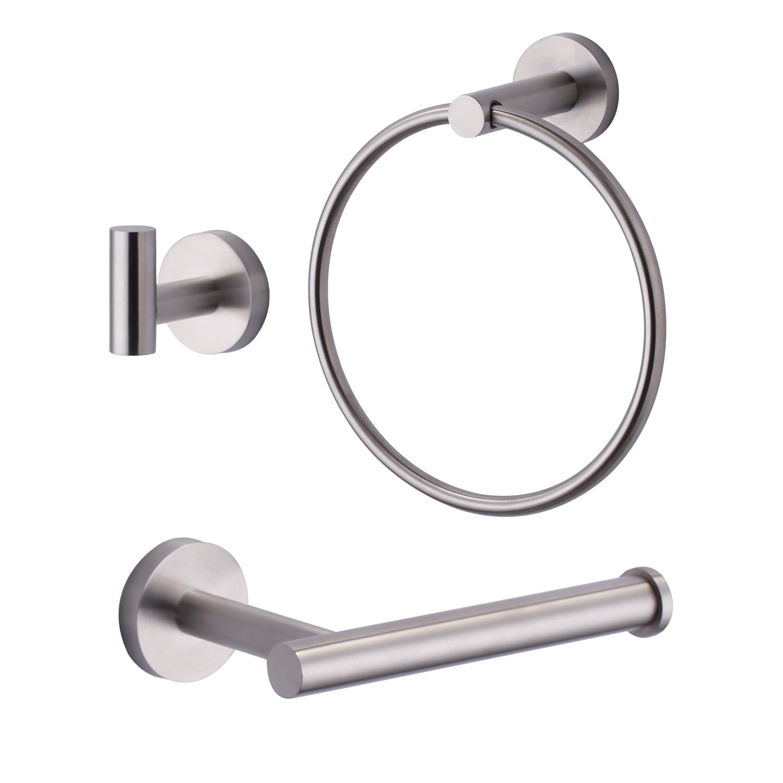 WOWOW 3-Piece Bath Hardware Set with Mounting Hardware