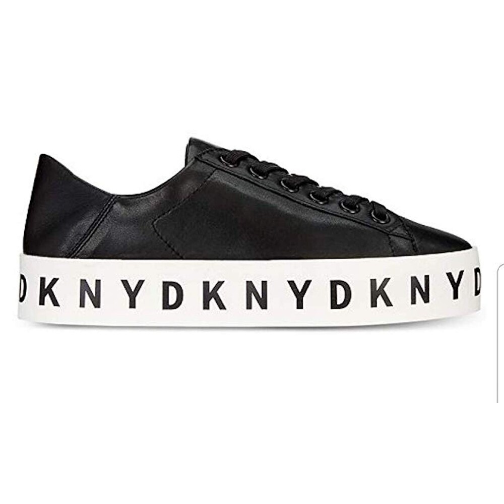 dkny banson leather sneaker