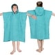 preview thumbnail 32 of 36, Superior Lyron Kids Cotton Terry Hooded Poncho Bath Towel