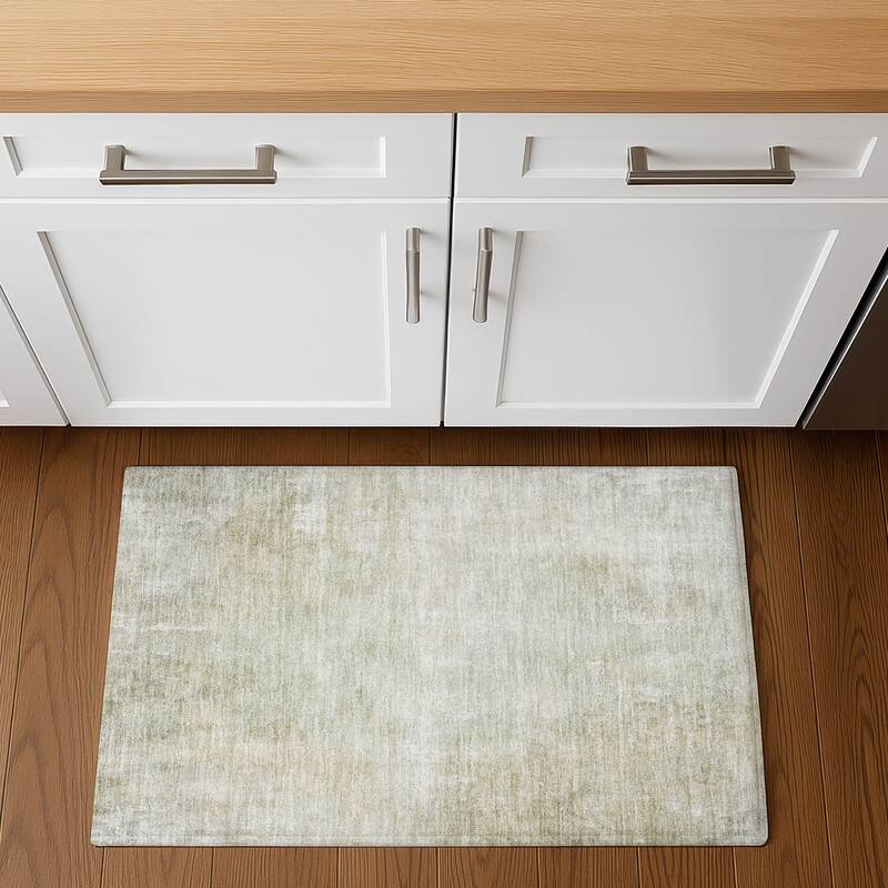 Premium Washable Super Soft Modern Watercolor Mayfield Rug - Beige - 1'8" x 2'6"