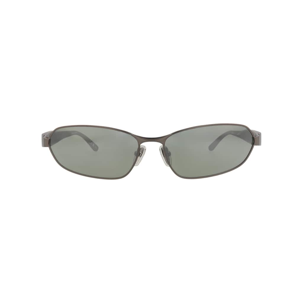 Balenciaga Square-Frame Metal Sunglasses