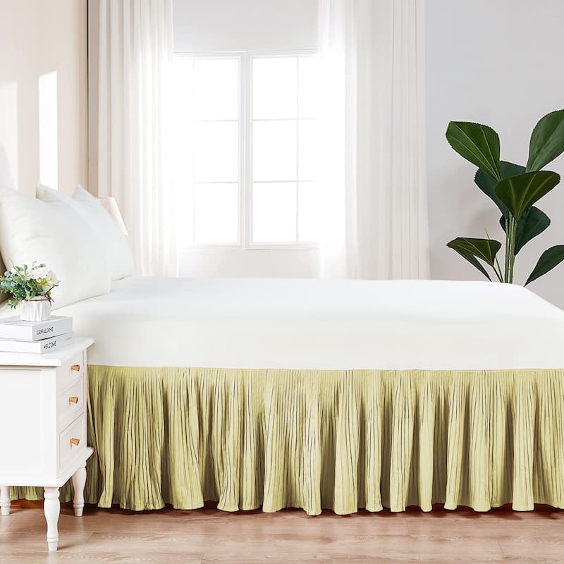 Home Soft Things Pleated Bed Skirt