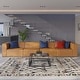 preview thumbnail 2 of 31, Mingle Vegan Leather 4-Piece Sectional Sofa