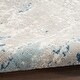 preview thumbnail 59 of 72, Nourison Concerto Modern Abstract Distressed Area Rug 2'2" x 10' - Grey/Blue/Ivory