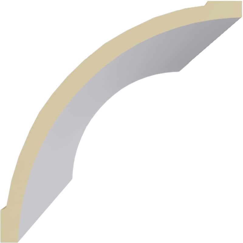 Medway Traditional Smooth Crown Moulding - 8 1/2"H x 8 1/2"P x 12"F x 94 1/2"L