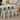 Counter Stools with Metal Frame Counter Height Bar stools with High Back 24" Kitchen Bar Furniture Stools with Wooden Seat